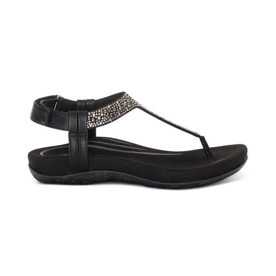 Aetrex Marni Slingback Thong Sandal Sandals