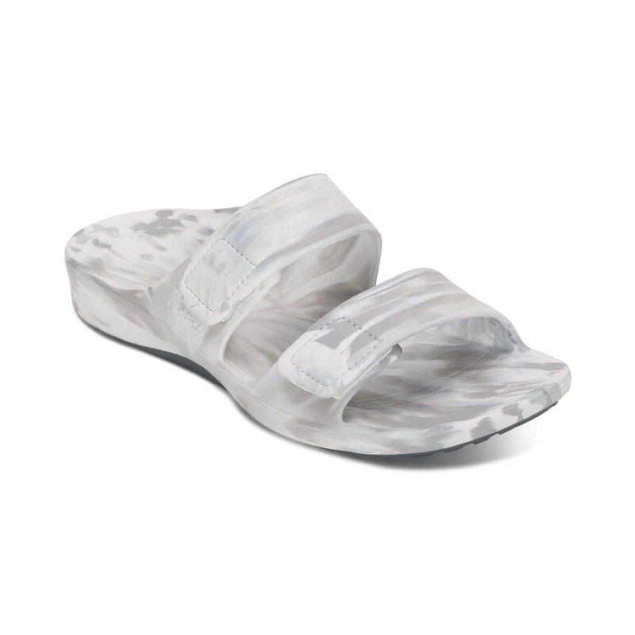 Aetrex Milos Orthotic Slides - Mens Sandals