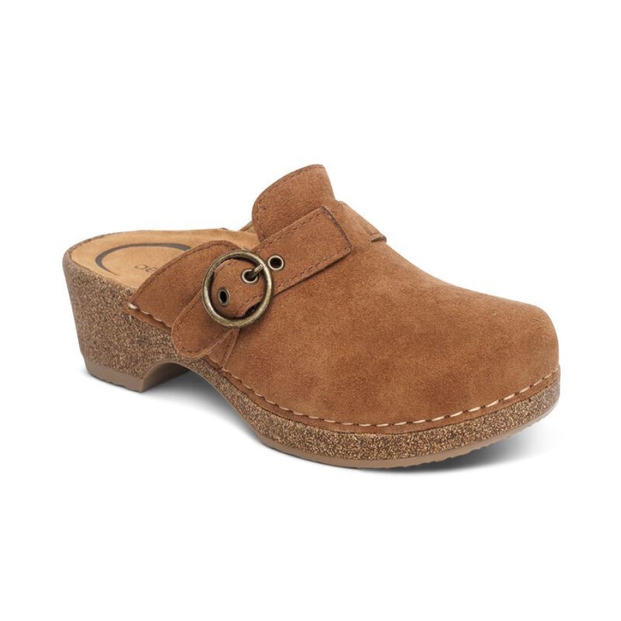 Aetrex Madison Cork Clog Clogs