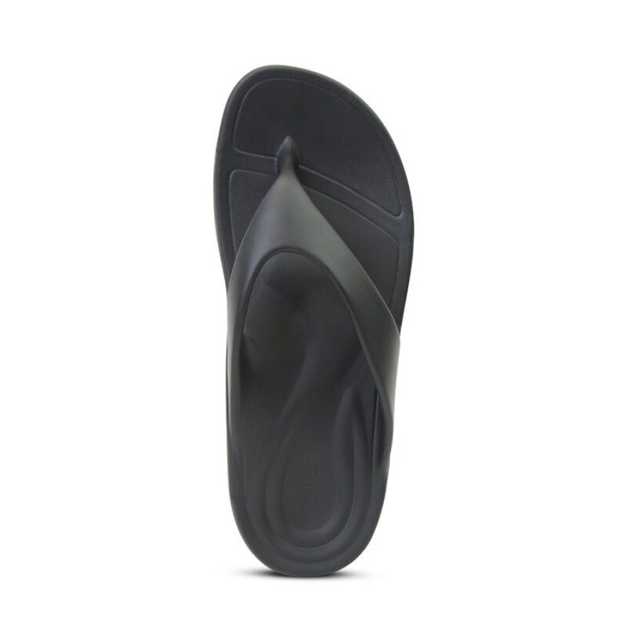 Aetrex Maui Orthotic Flips - Men Sandals