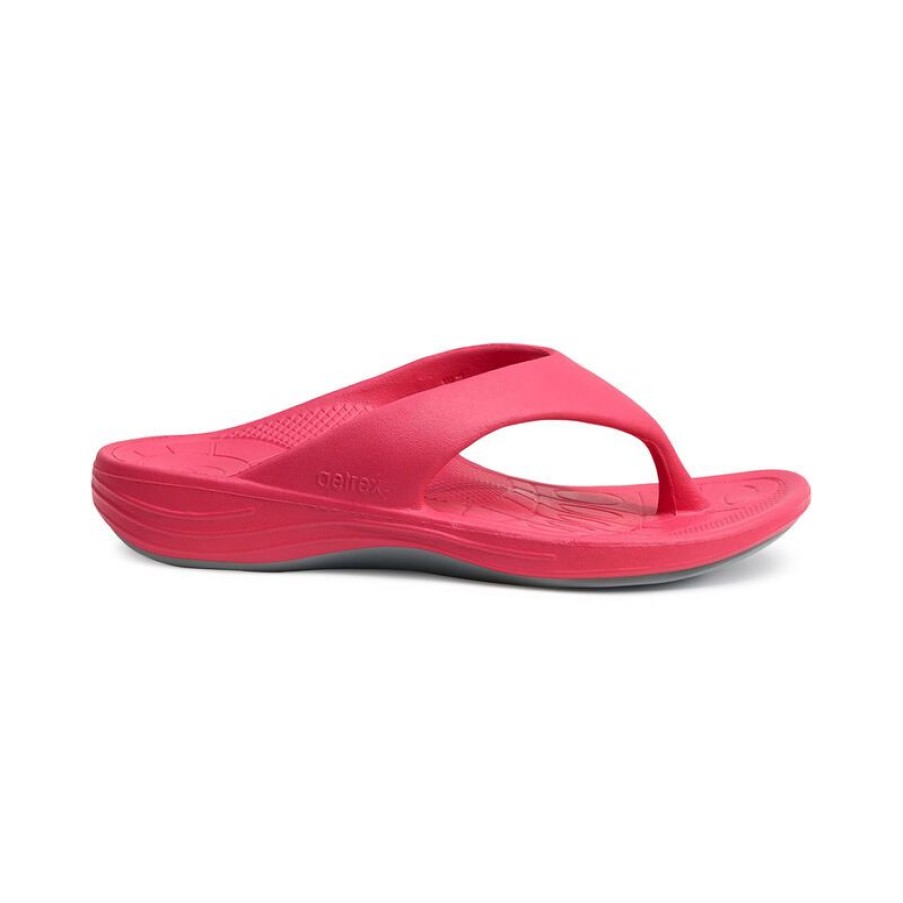 Aetrex Maui Orthotic Flips - Women Flip Flops