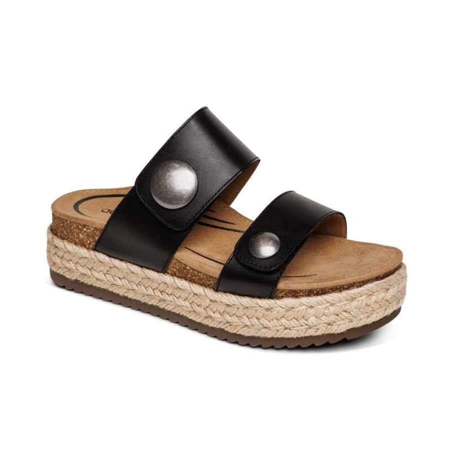 Aetrex Sofie Platform Sandal Sandals