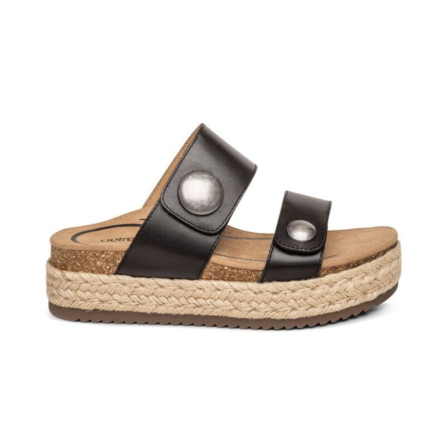 Aetrex Sofie Platform Sandal Sandals