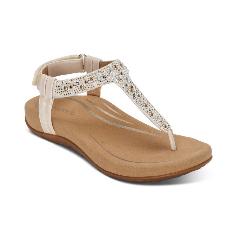 Aetrex Marni Slingback Thong Sandal Sandals