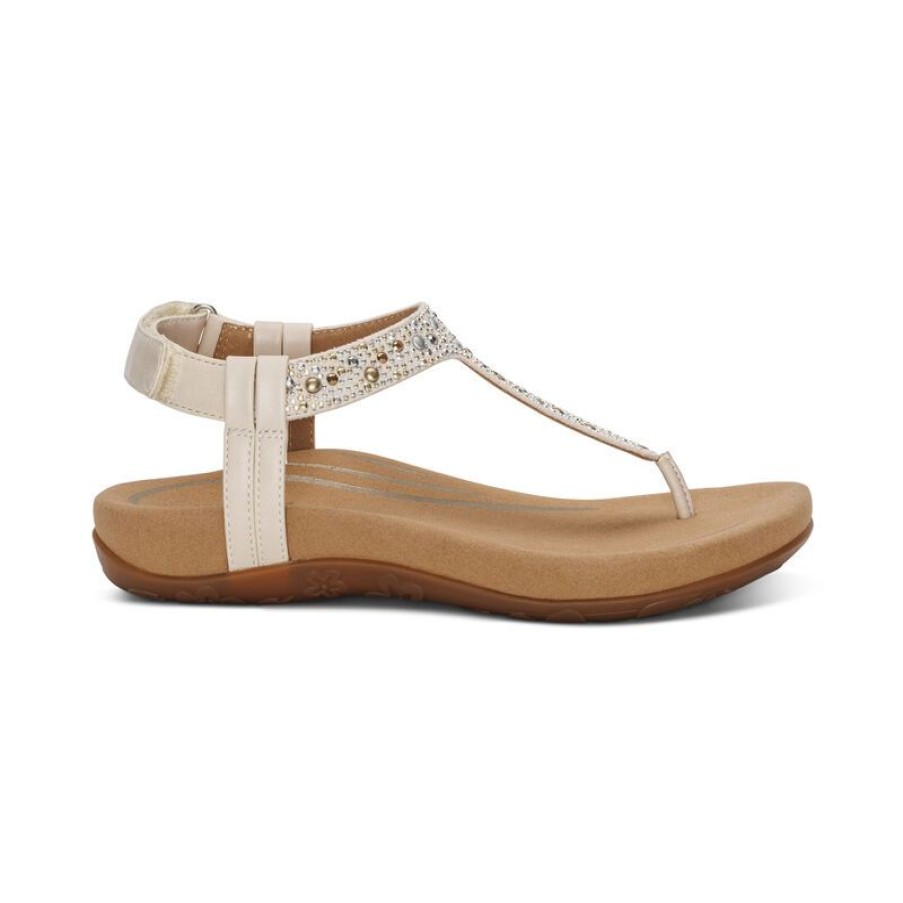 Aetrex Marni Slingback Thong Sandal Sandals