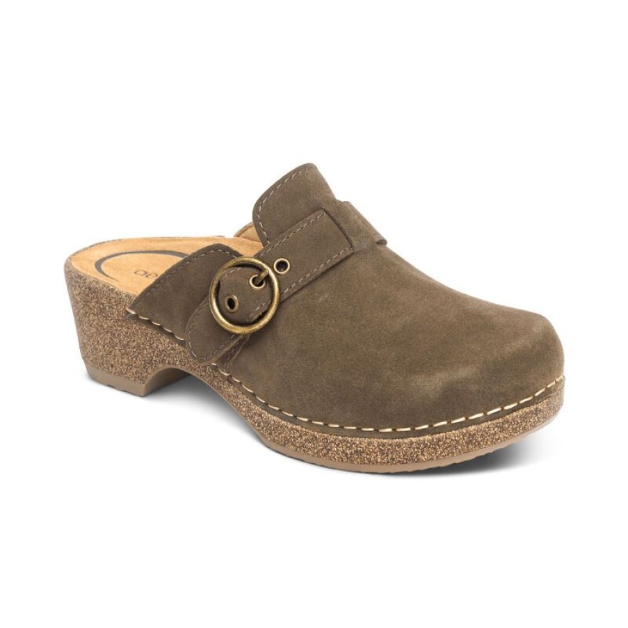 Aetrex Madison Cork Clog Clogs