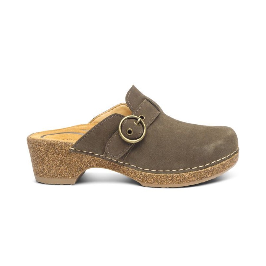 Aetrex Madison Cork Clog Clogs