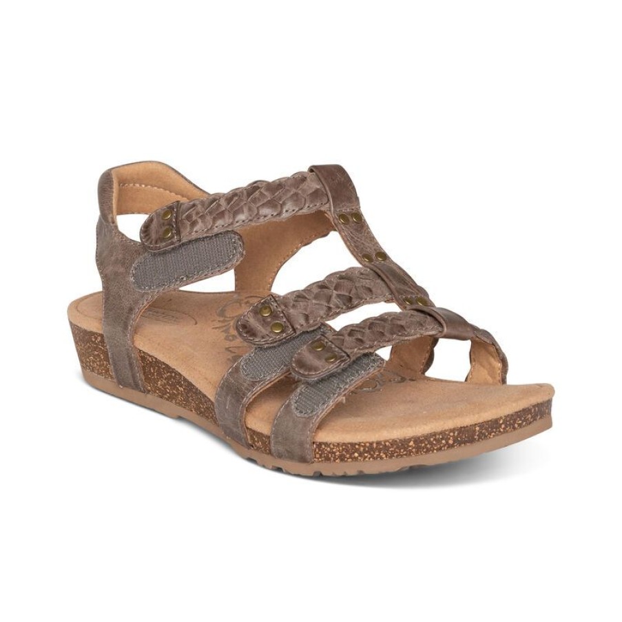 Aetrex Reese Adjustable Gladiator Sandal Sandals