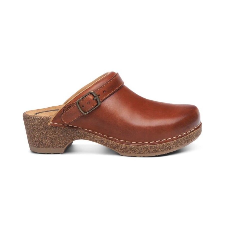 Aetrex Beckie Cork Clog Clogs