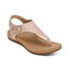 Aetrex Ellie Adjustable Quarter Strap Thong Sandals