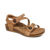 Aetrex Jillian Braided Quarter Strap Sandal Sandals