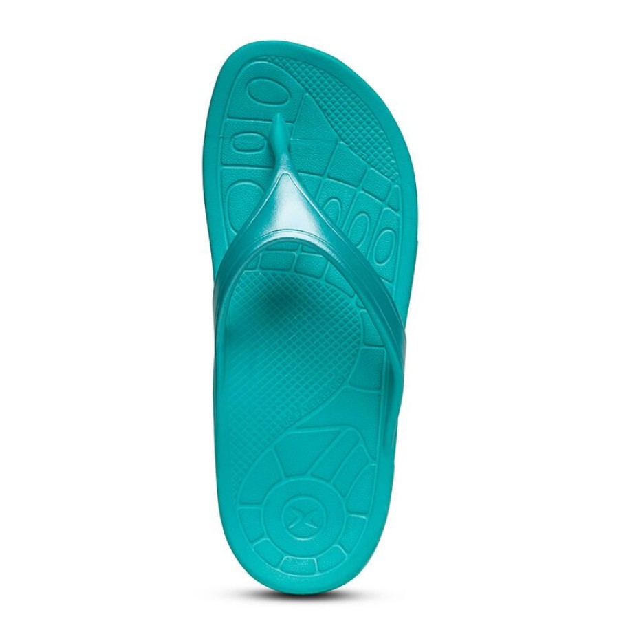 Aetrex Fiji Orthotic Flips - Women Sandals