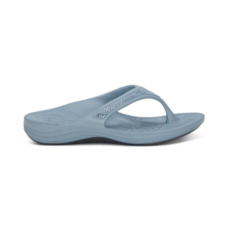 Aetrex Fiji Orthotic Flips - Women Sandals