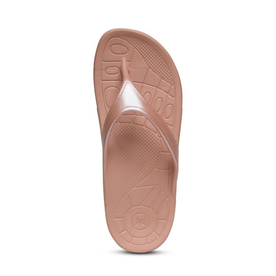 Aetrex Fiji Orthotic Flips - Women Sandals