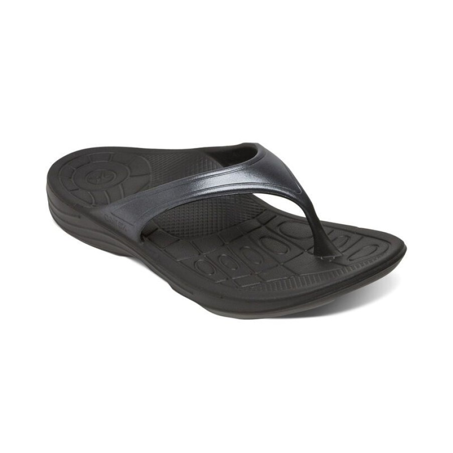 Aetrex Fiji Orthotic Flips - Women Sandals