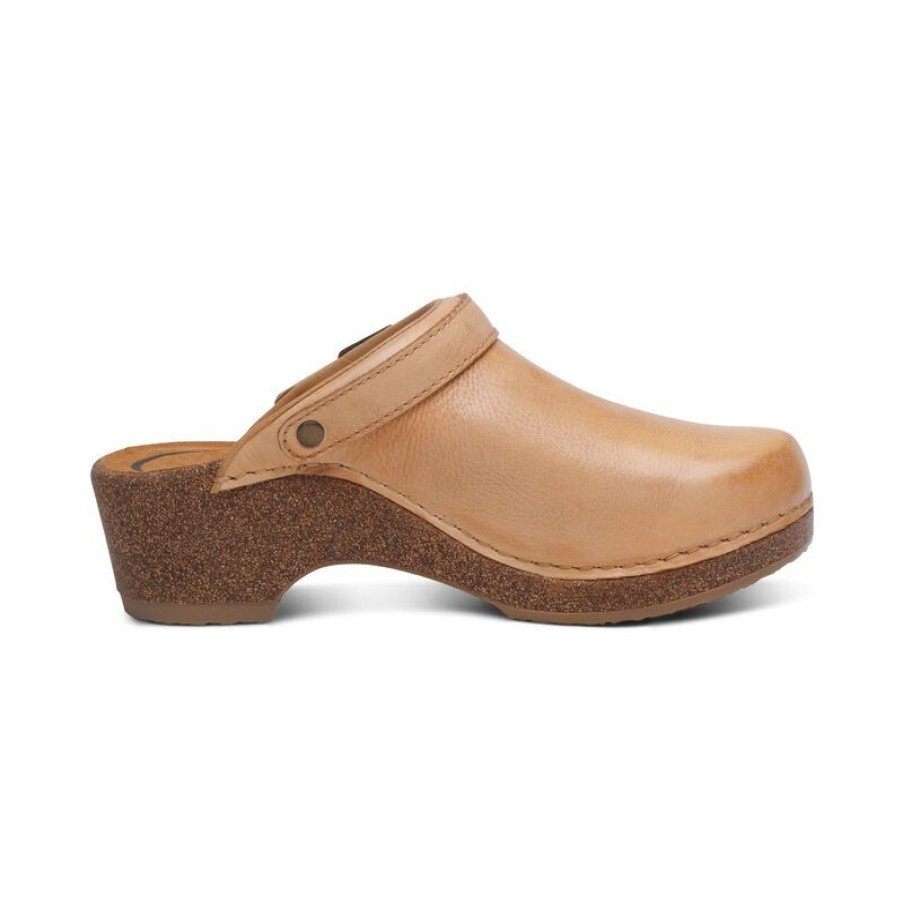 Aetrex Beckie Cork Clog Clogs