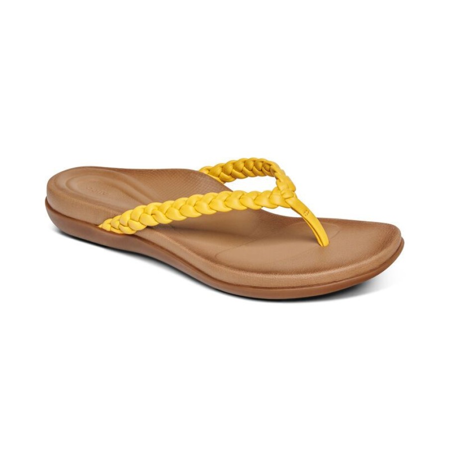 Aetrex Rachel Thong Sandal Flip Flops