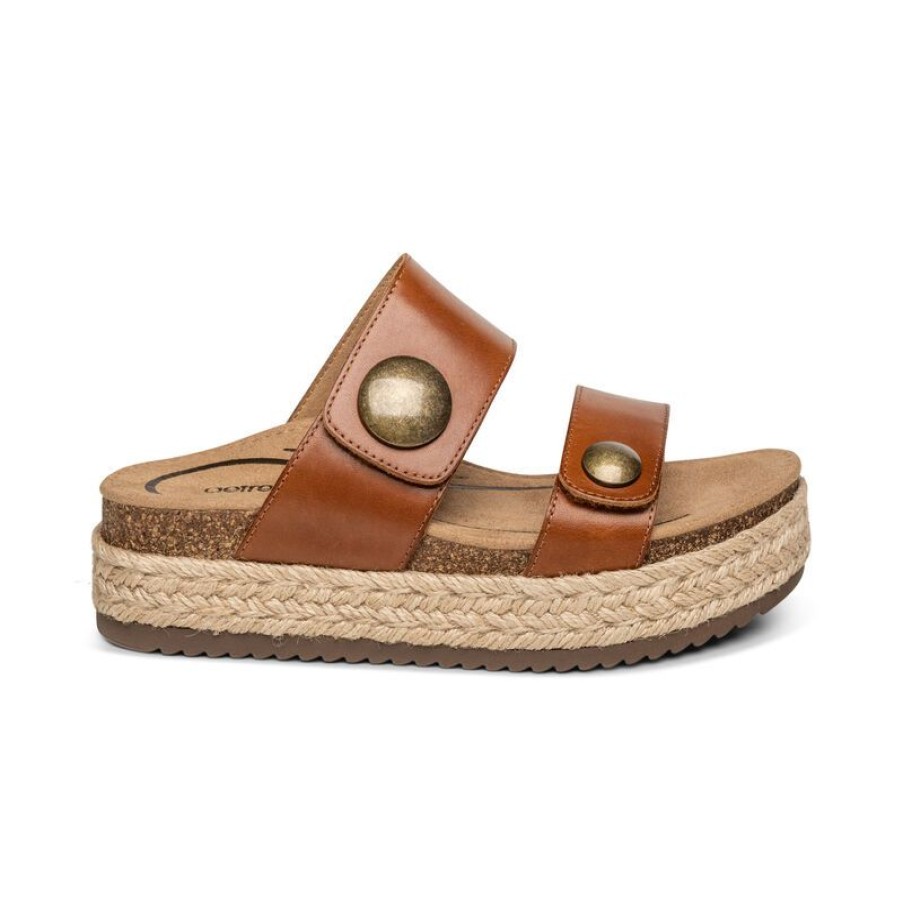 Aetrex Sofie Platform Sandal Sandals