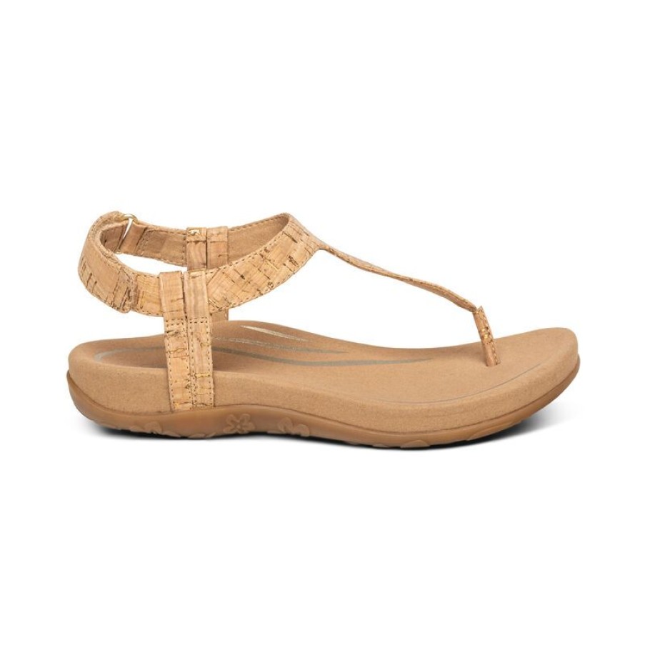 Aetrex Jane Thong Sandal Sandals