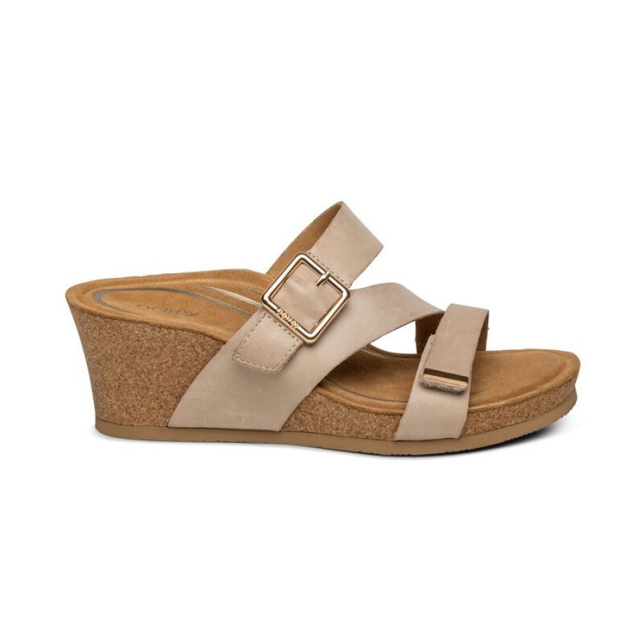 Aetrex Kimmy Arch Support Wedge Wedges & Heels