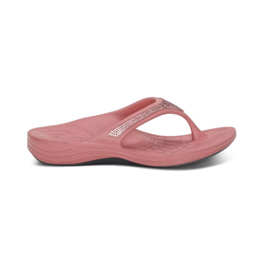 Aetrex Fiji Orthotic Flips - Women Sandals