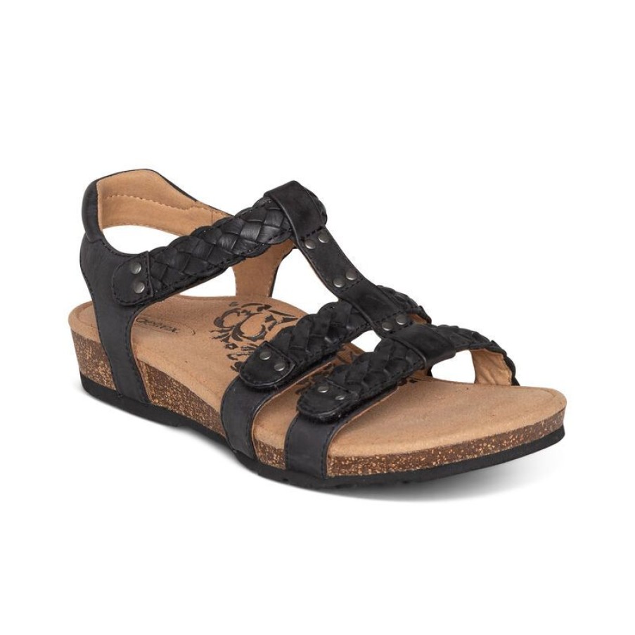 Aetrex Reese Adjustable Gladiator Sandal Sandals