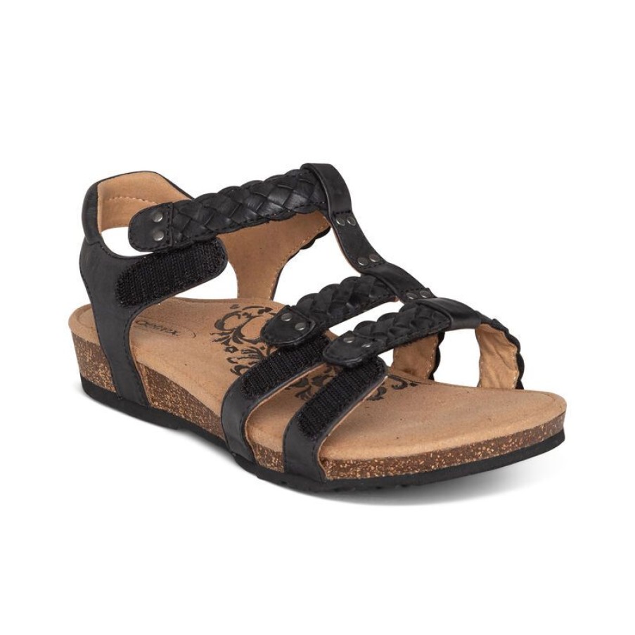 Aetrex Reese Adjustable Gladiator Sandal Sandals