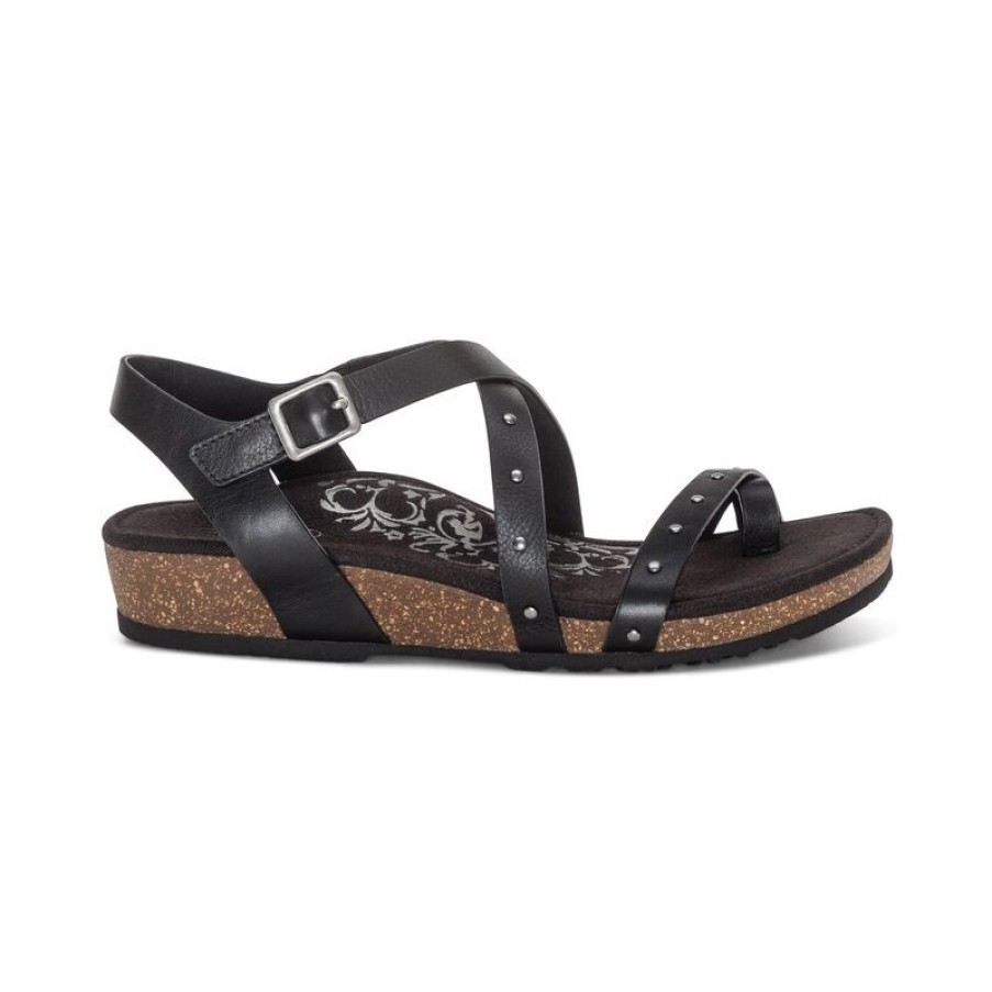 Aetrex Lauren Quarter Strap Sandal Sandals