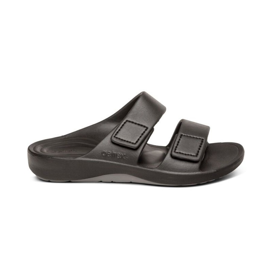 Aetrex Milos Orthotic Slides - Mens Sandals