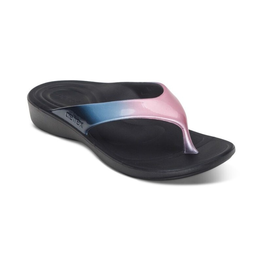 Aetrex Maui Orthotic Flips - Women Sandals