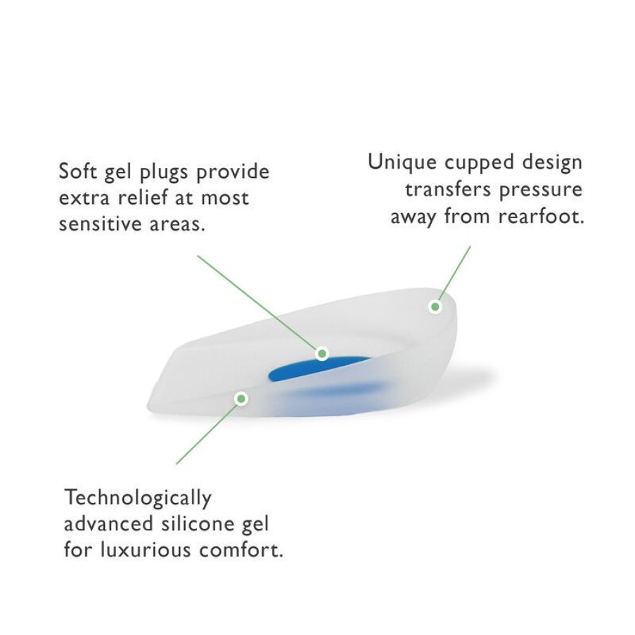 Aetrex Silicone Heel Cup Posted Accessories