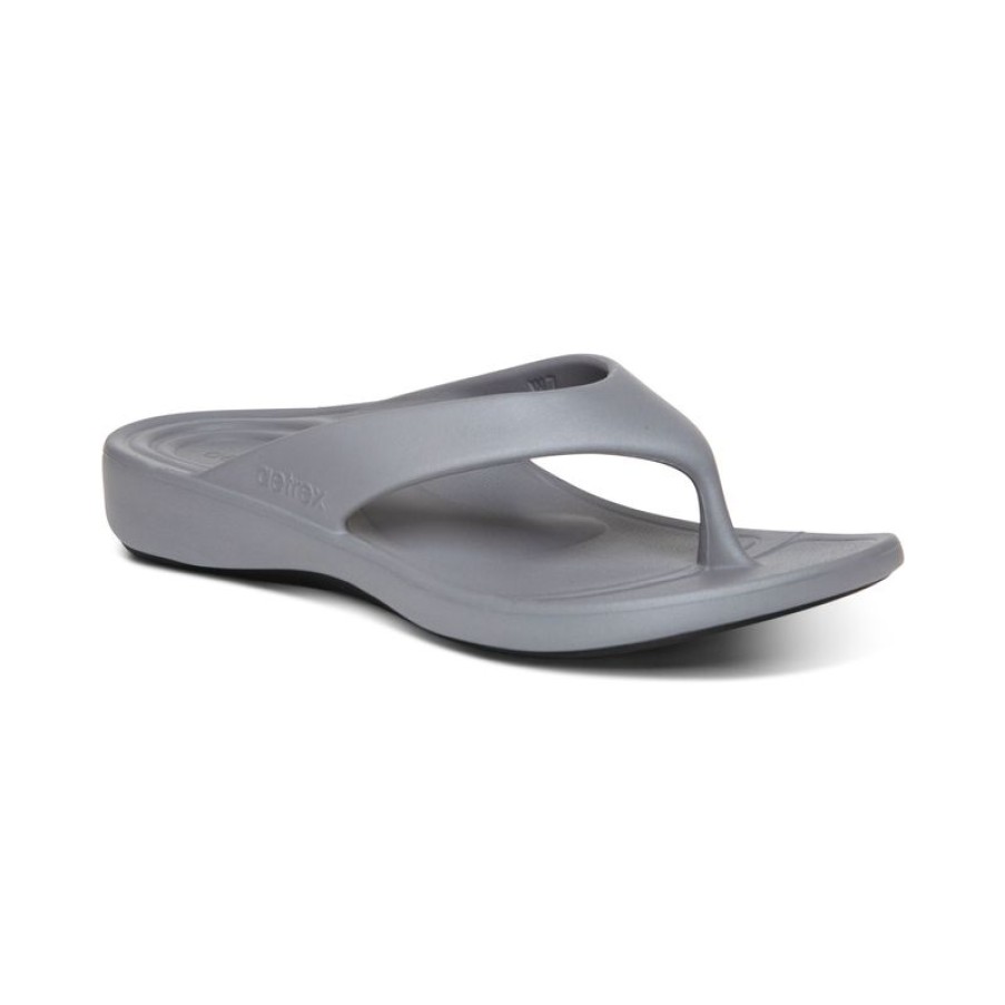 Aetrex Maui Orthotic Flips - Women Sandals